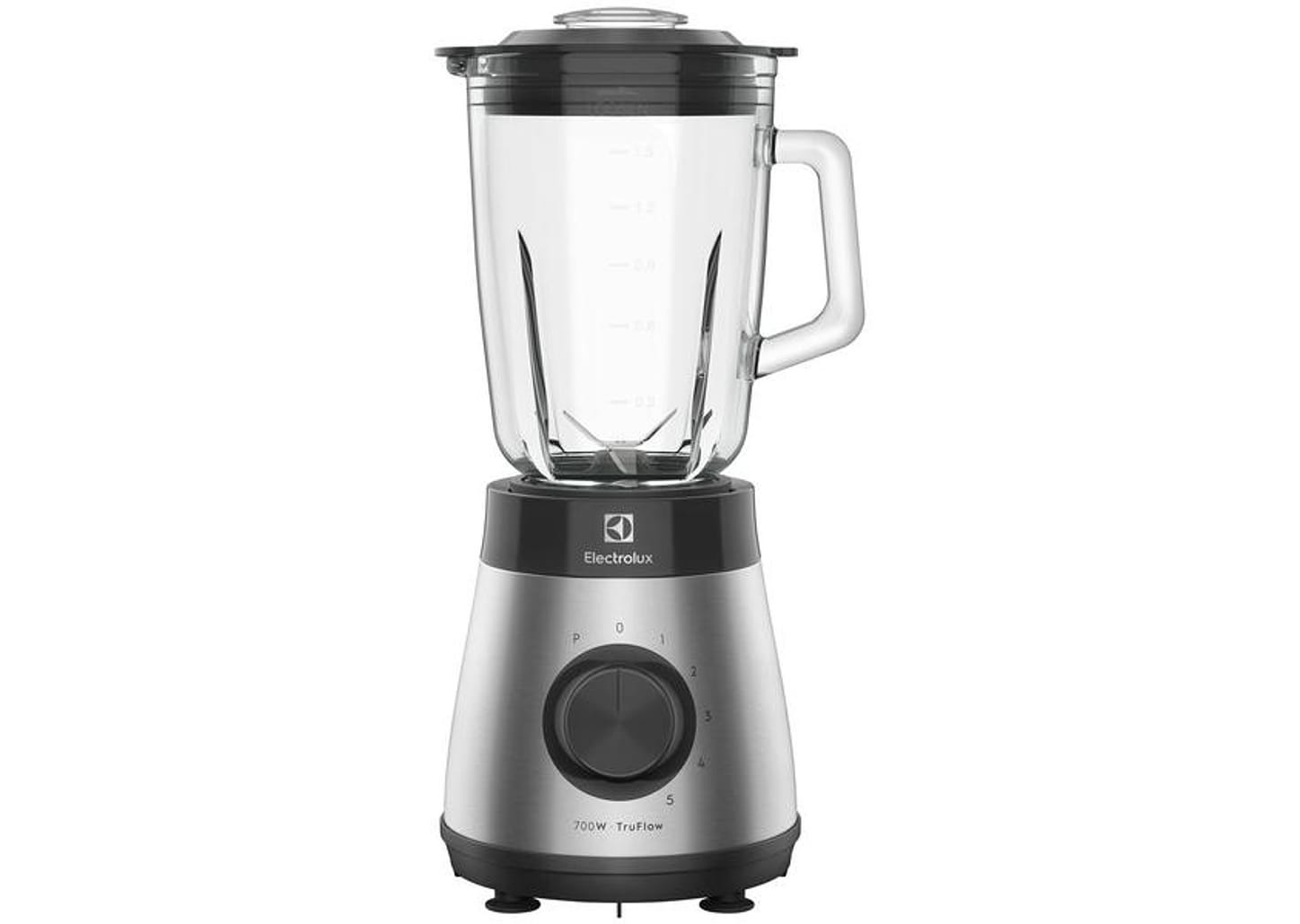Liquidificador Electrolux Experience EBS30 - Copo de Vidro 5 Velocidades 700W Granite Gray