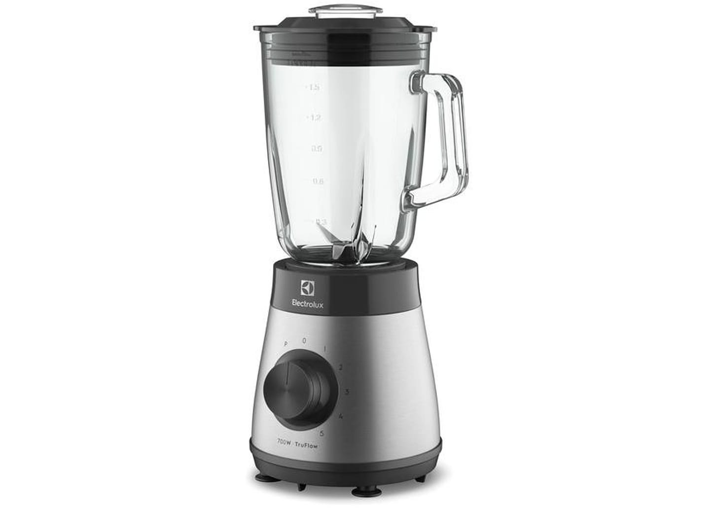 Liquidificador Electrolux Experience EBS30 - Copo de Vidro 5 Velocidades 700W Granite Gray