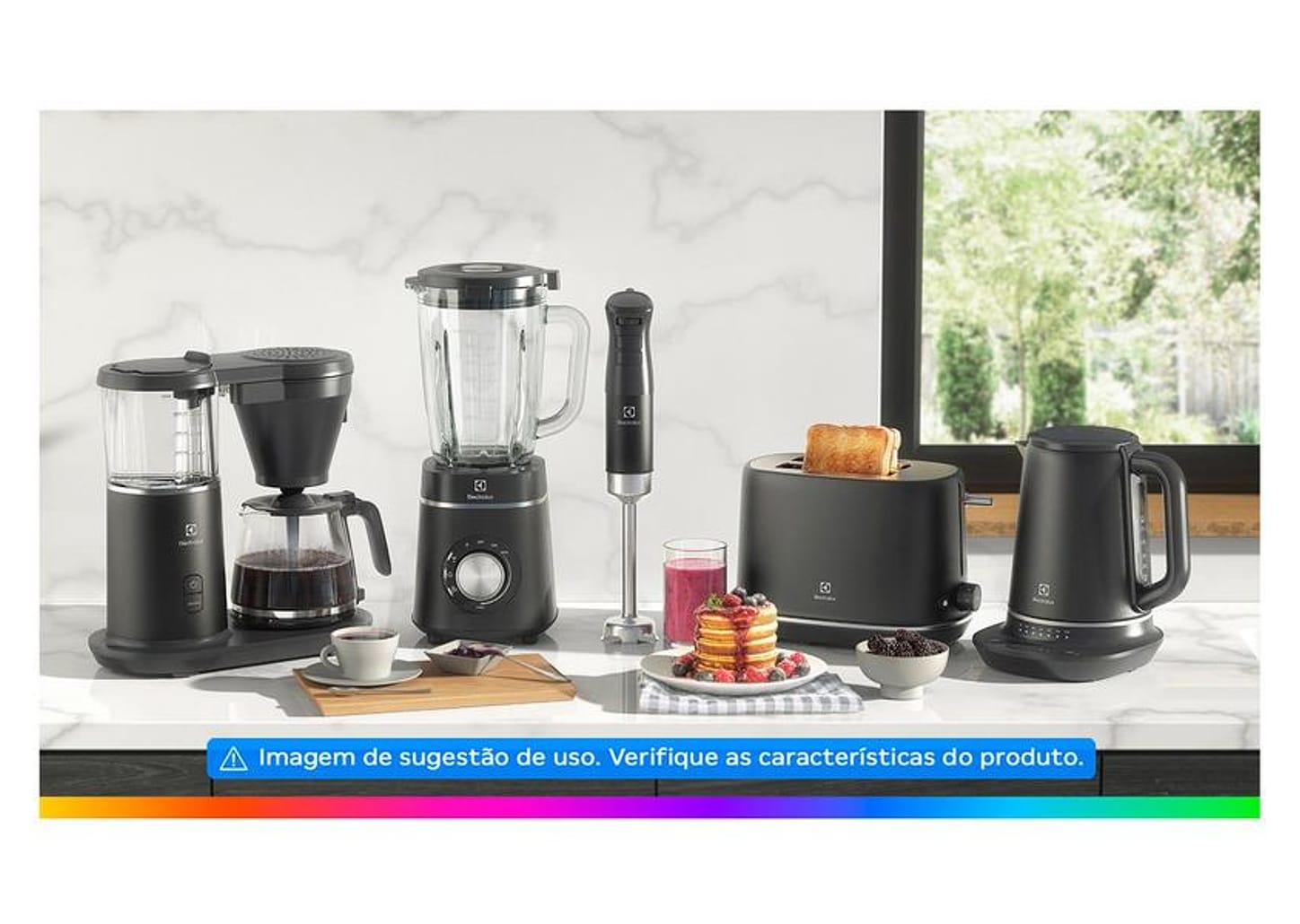 Liquidificador Electrolux Expert BLP70 - Copo de Vidro 4 Velocidades 1200W Black Pearl