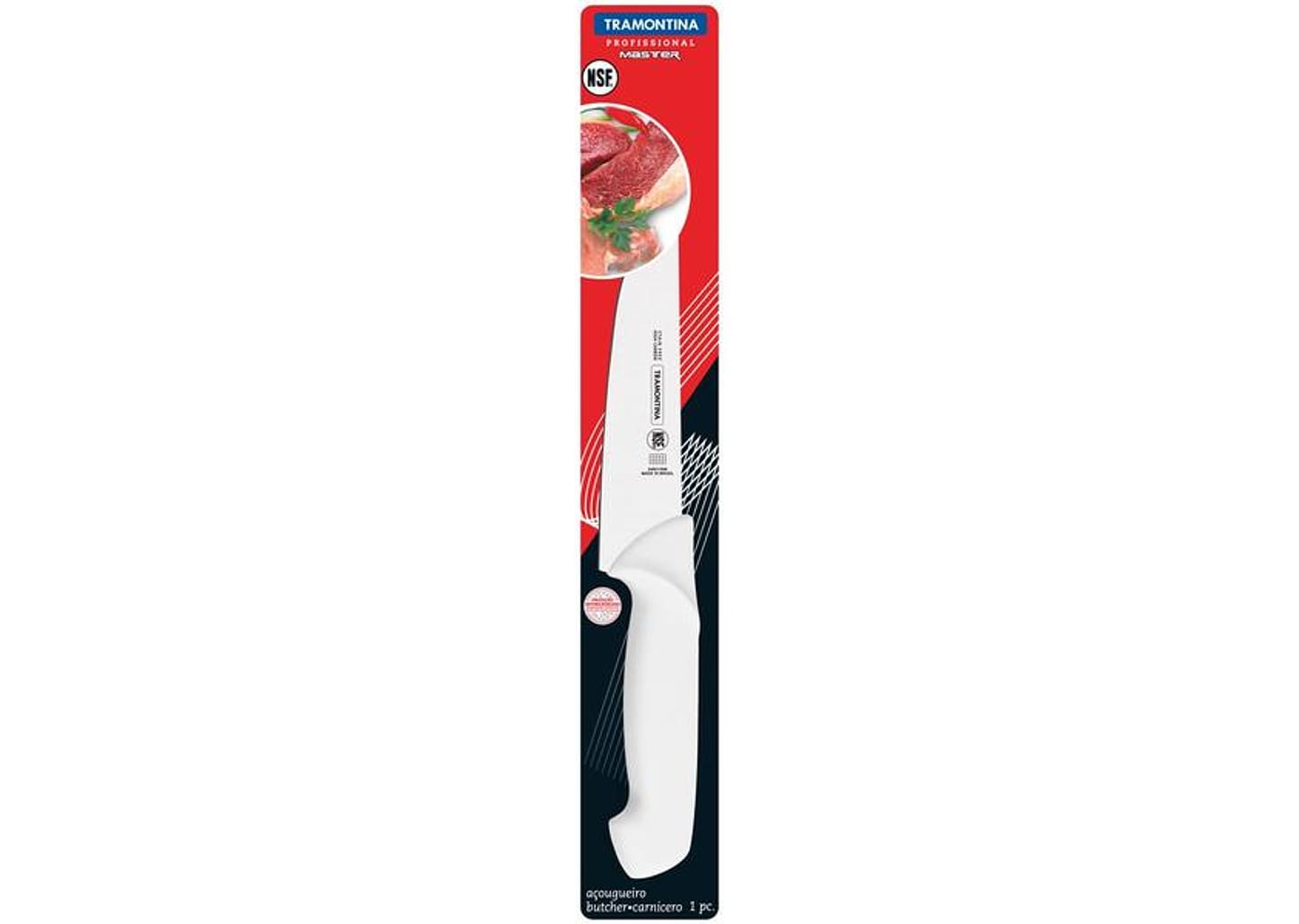 Faca para Açougueiro Tramontina Inox 8” - Profissional