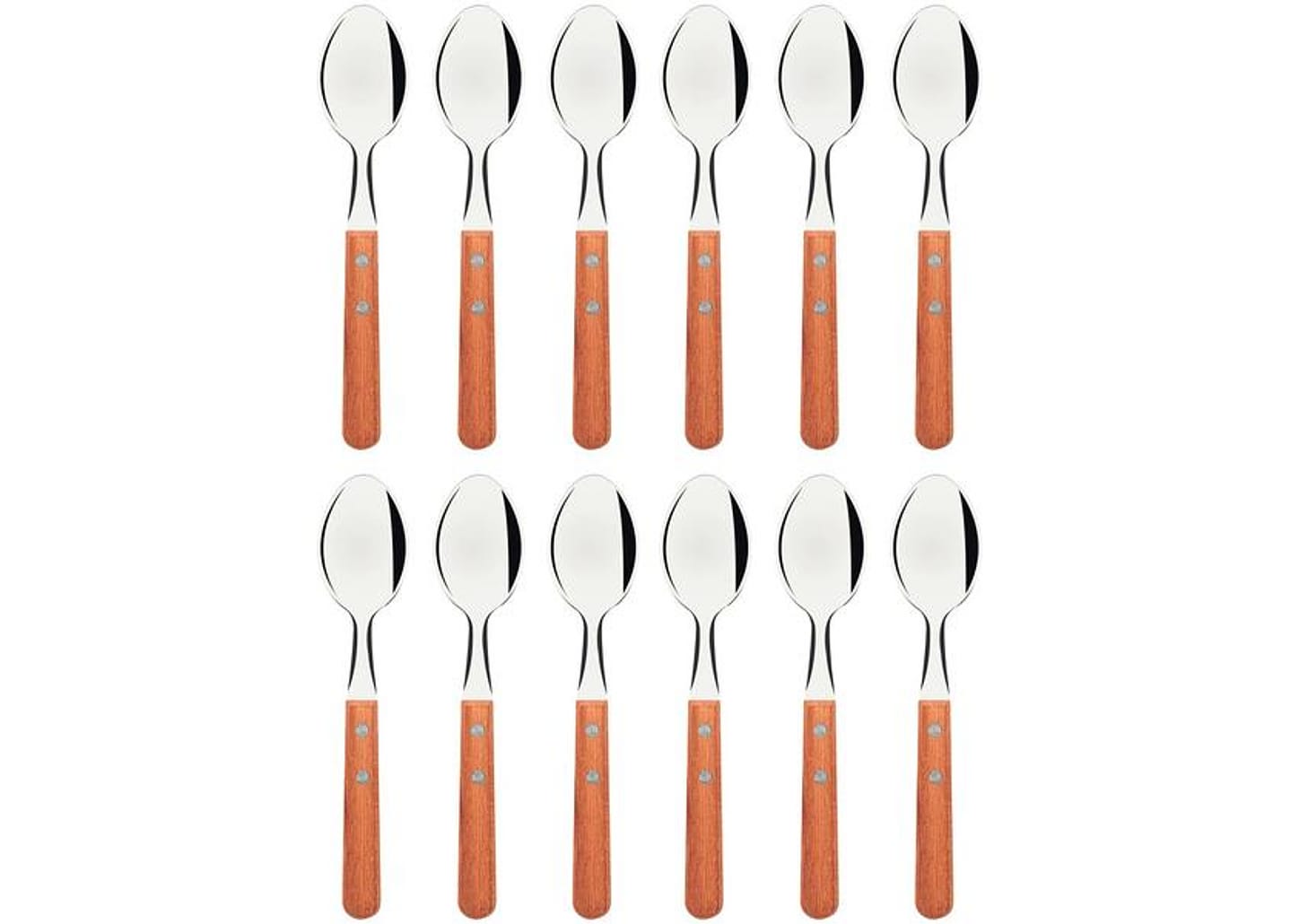 Jogo de Colher Tramontina Dynamic Castanho 12 Peças