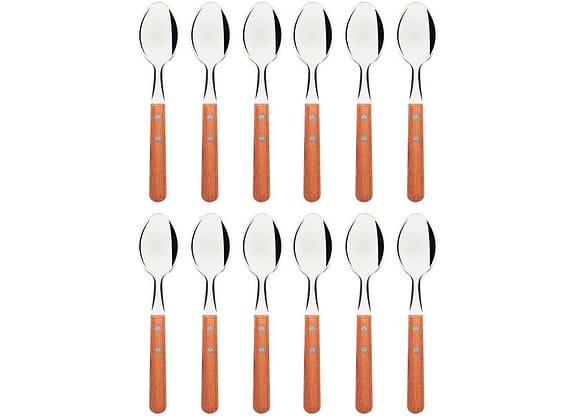 Jogo de Colher Tramontina Dynamic Castanho 12 Peças