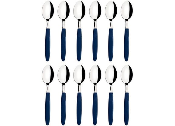 Jogo de Colher Tramontina Ipanema Azul 12 Peças
