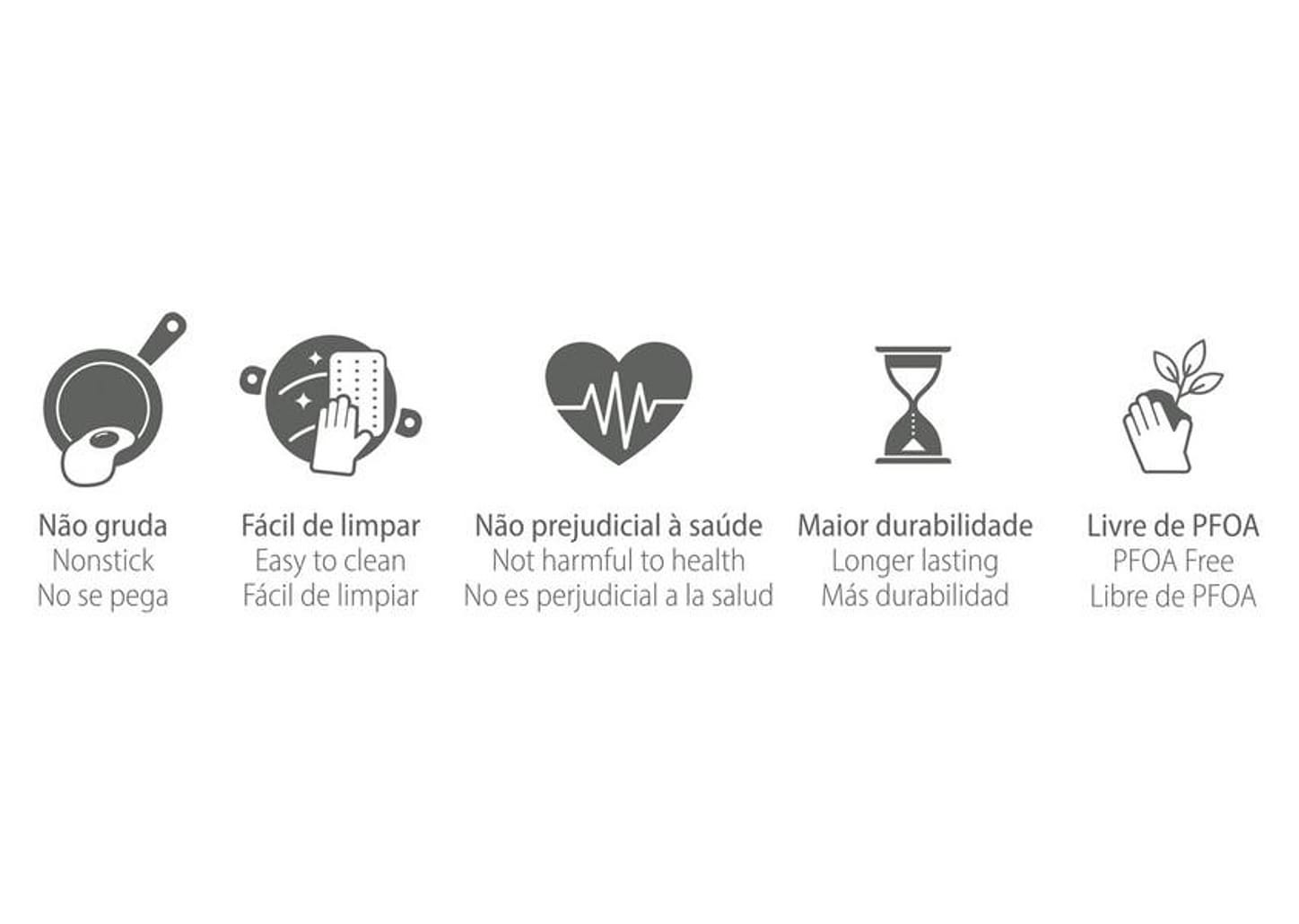 Bistequeira Tramontina Antiaderente de Alumínio 24cm Turim