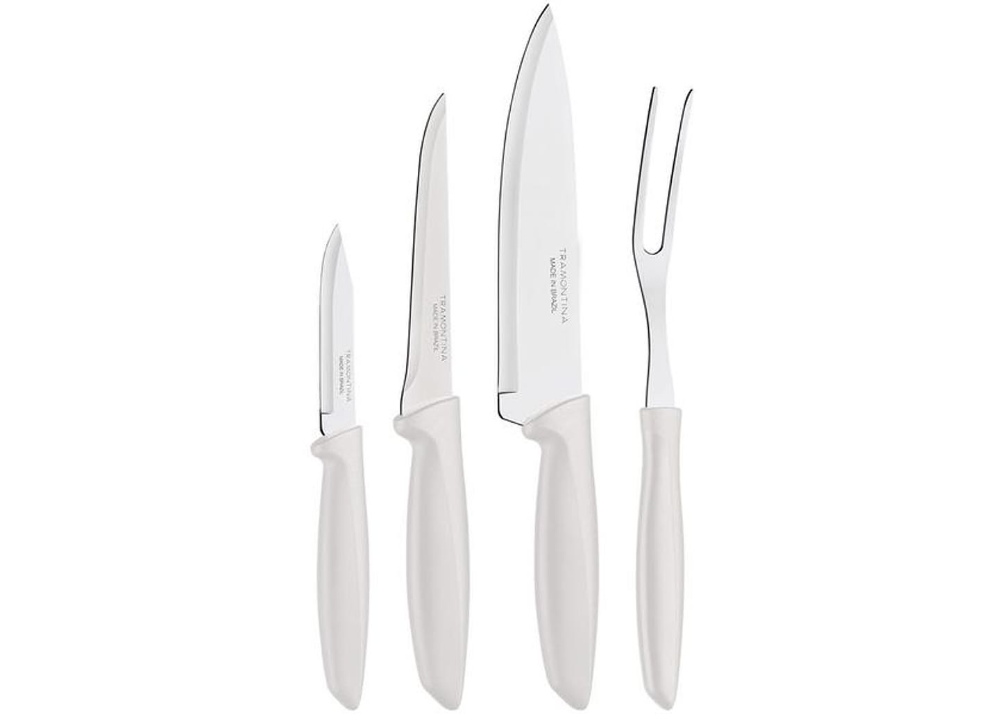Jogo de Facas Tramontina Inox Plenus 4 Peças