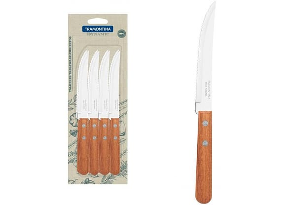 Jogo de Facas Churrasco Tramontina Inox Dynamic 12 Peças