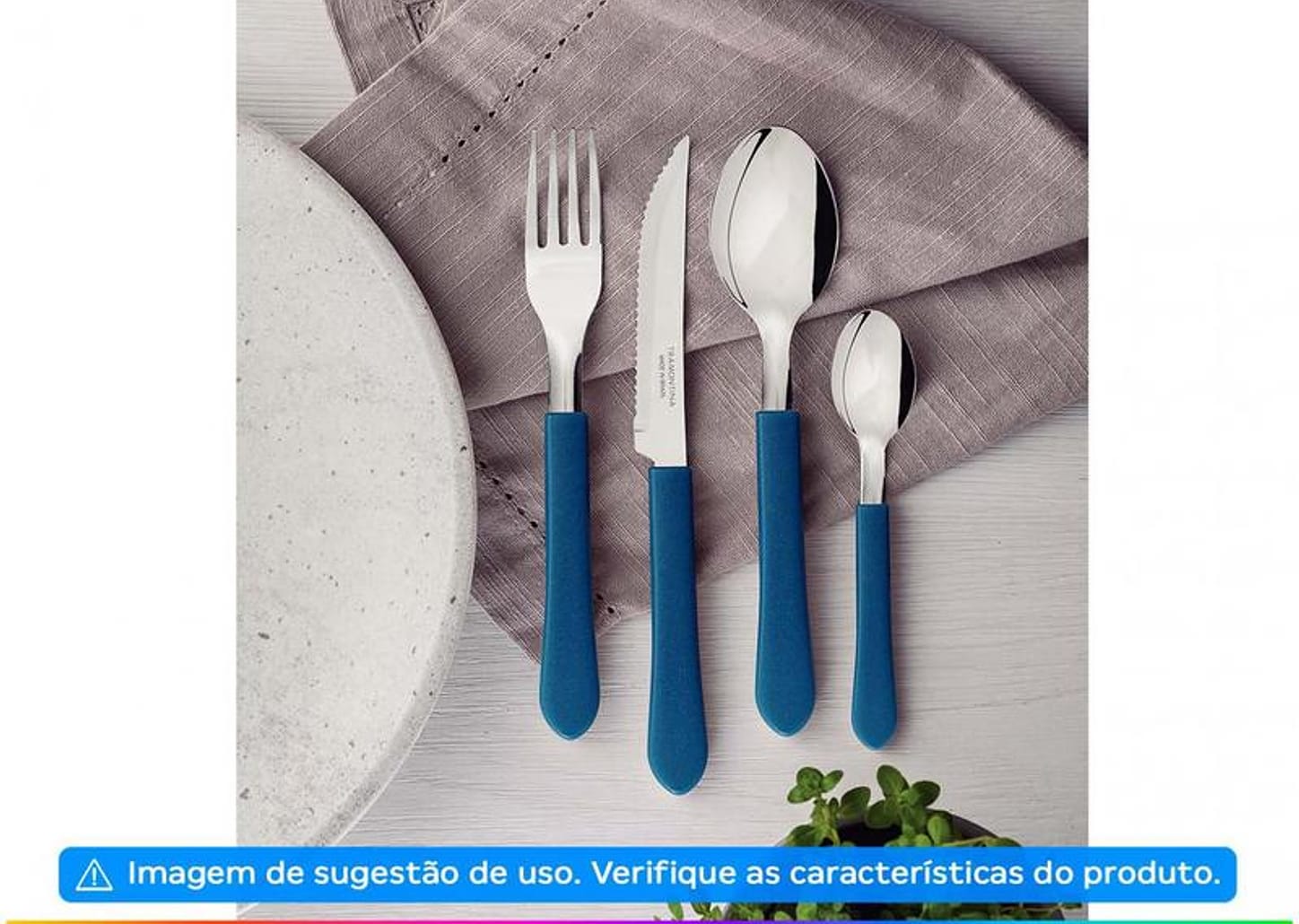 Faqueiro Tramontina Inox Leme 12 Peças