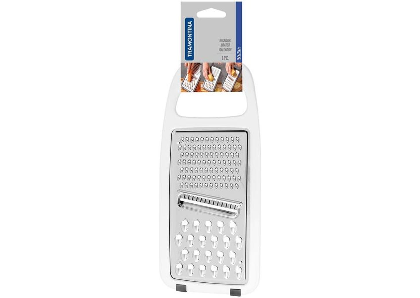 Ralador Multiuso Inox Tramontina 1 Face - Utilitá