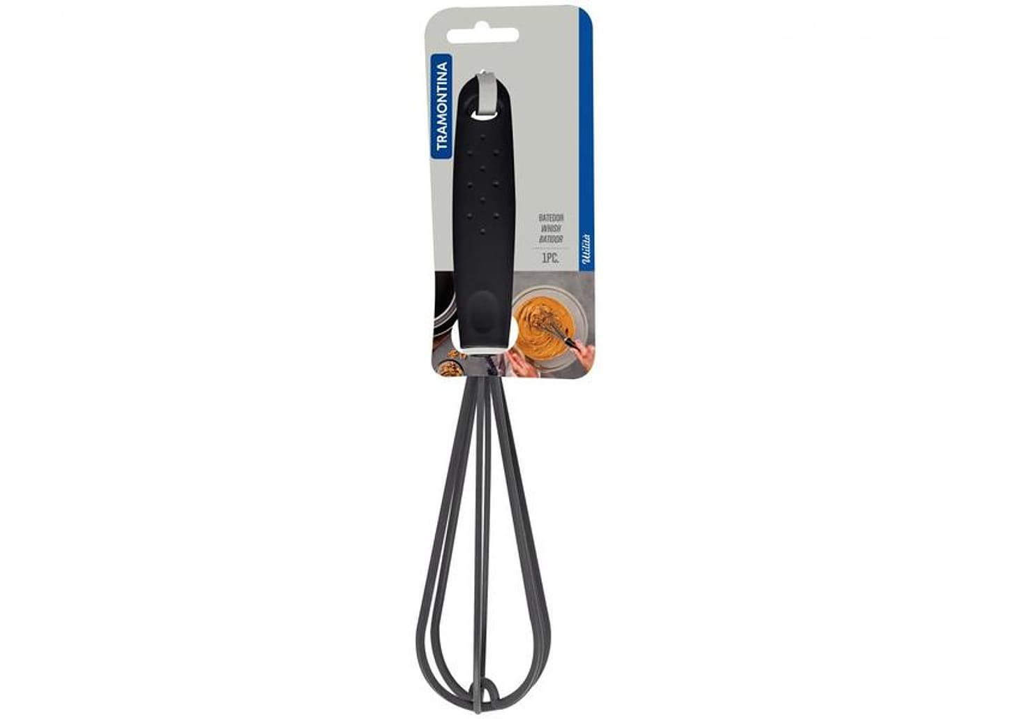 Batedor/Fuê Preto 28,8cm Tramontina Utilitá