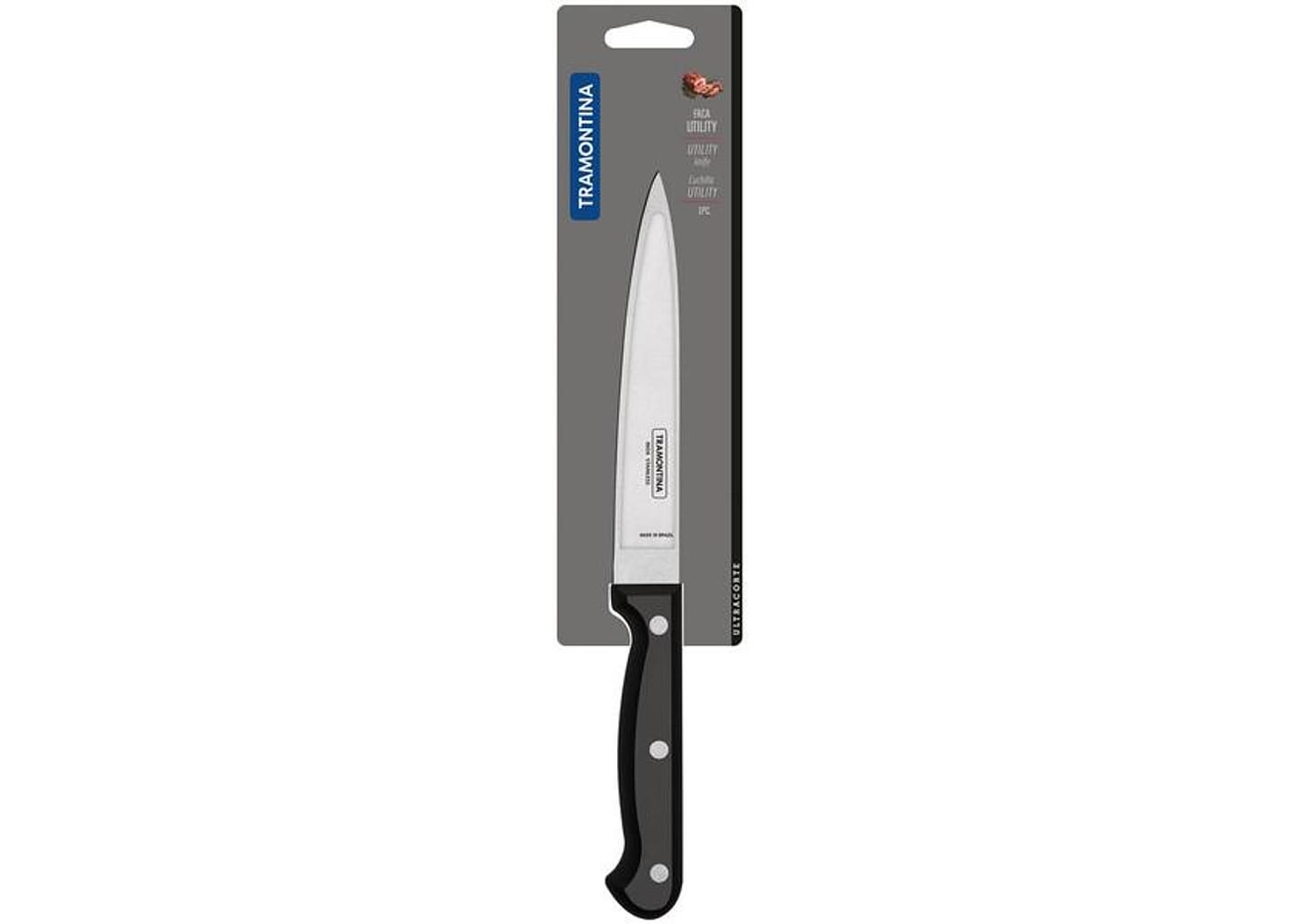 Faca Multiuso Tramontina Inox 6” Utility - Ultracorte