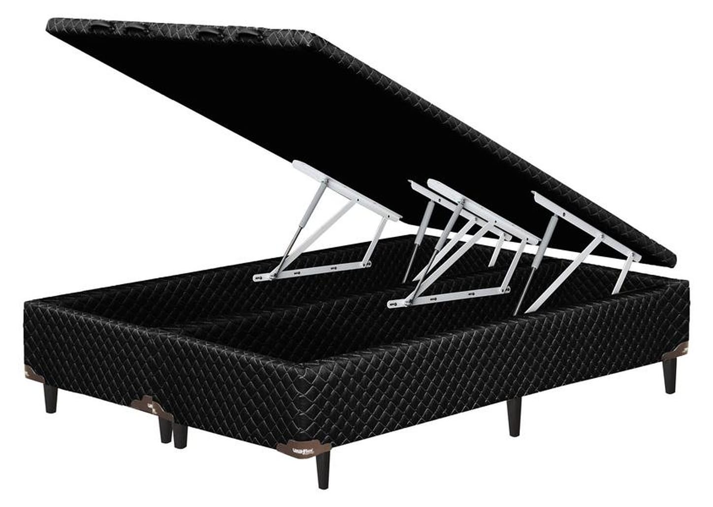 Base Cama Box Queen Umaflex Bipartido 30x158x198cm Facility