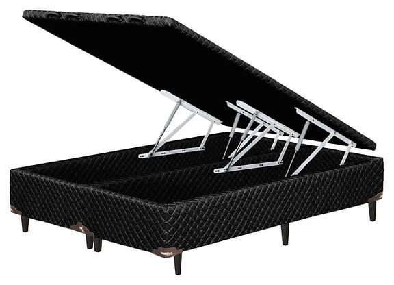 Base Cama Box Queen Umaflex Bipartido 30x158x198cm Facility