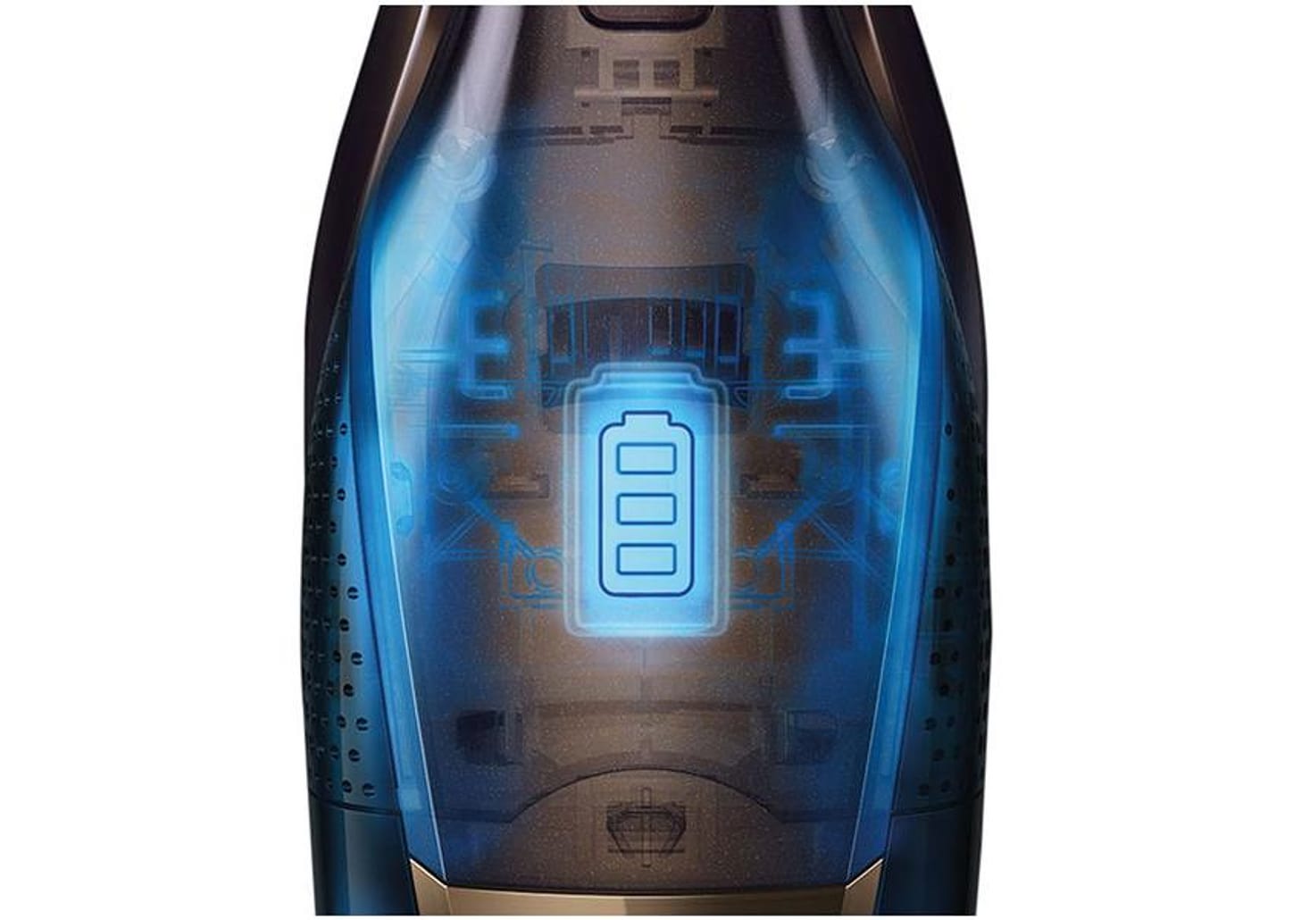 Aspirador de Pó Vertical e Portátil Electrolux a Bateria Filtro HEPA 18V Ergorapido ERG25N