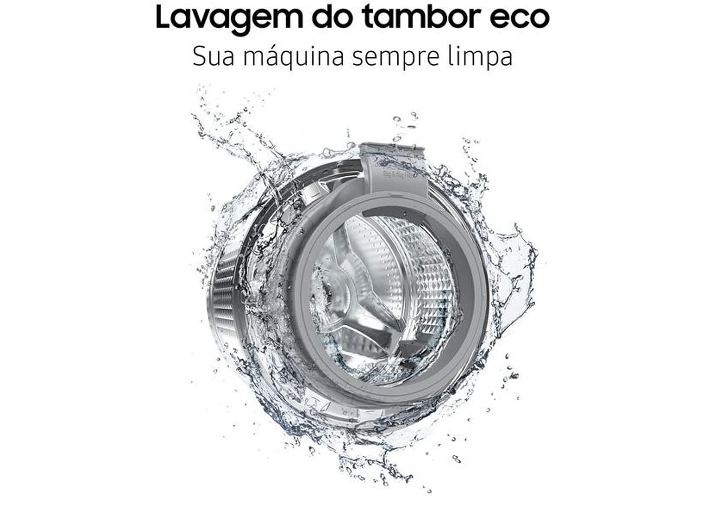 Lava e Seca Samsung 11kg WD11A4453 - Inverter 3 em 1 Água Quente e Fria
