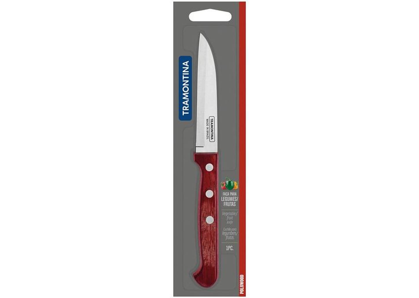 Faca para Legumes Tramontina 3” - Polywood