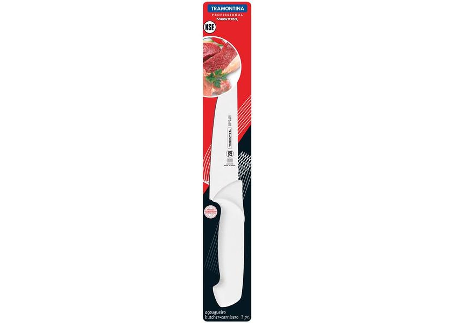 Faca para Açougueiro Tramontina Inox 7” - Profissional