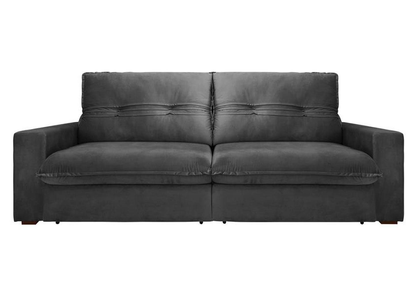 Sofá Retrátil Reclinável 4 Lugares Nipon Gralha Azul