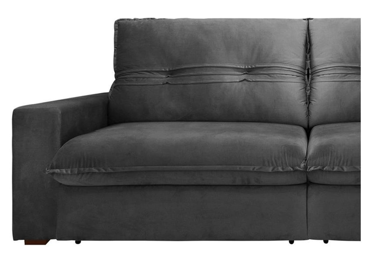 Sofá Retrátil Reclinável 4 Lugares Nipon Gralha Azul