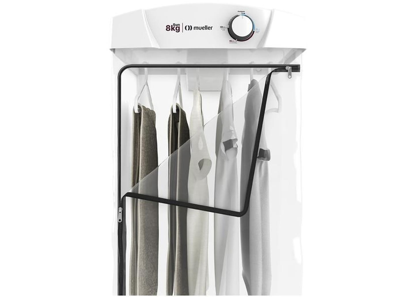 Secadora de Roupas de Parede Mueller 8kg - Sun 3 Programas de Secagem