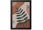 Quadro Decorativo Mid Century Folha 25x35cm - Design Up Living