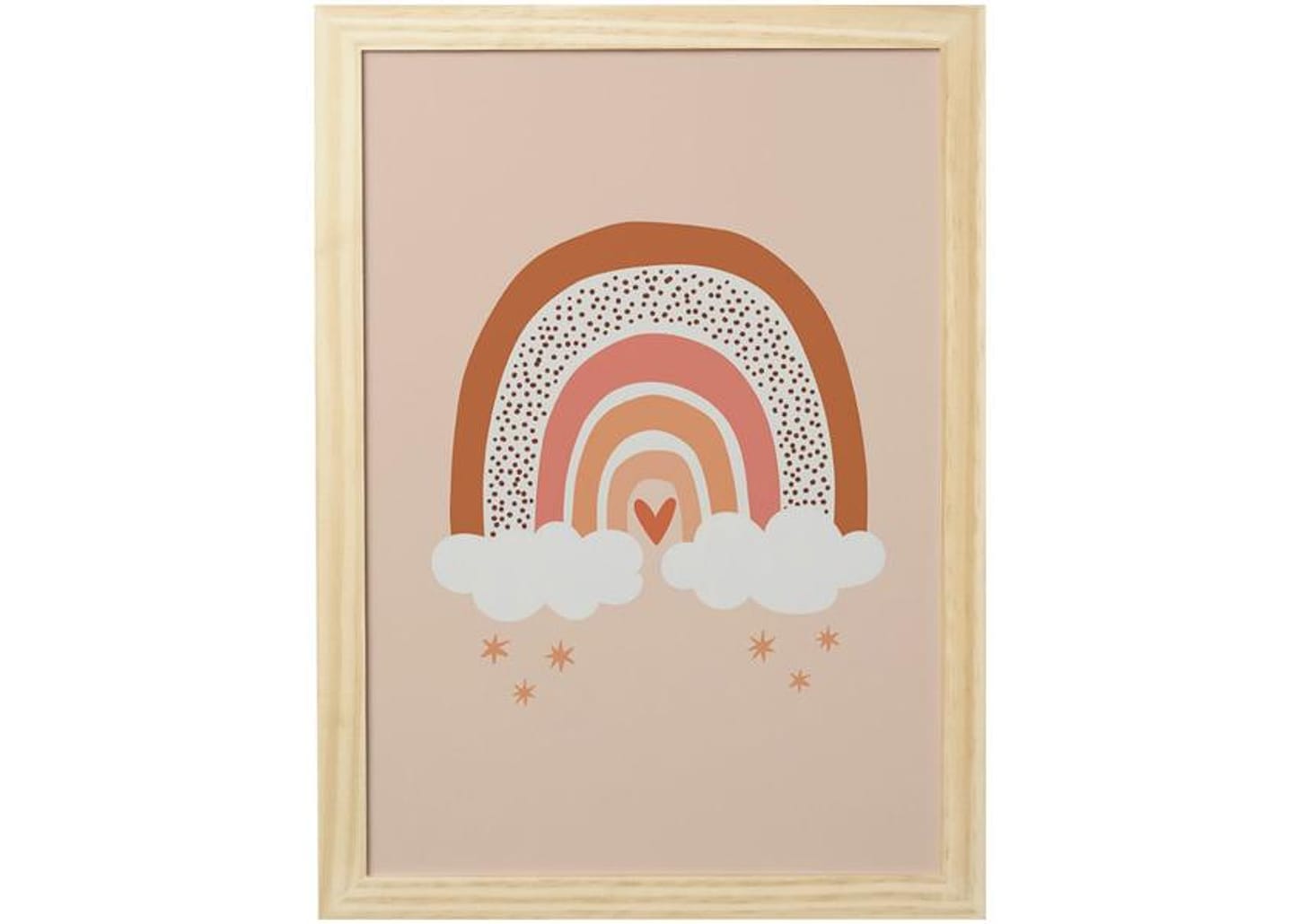 Quadro Decorativo Arco-íris 24,5x34,5cm - Design Up Living