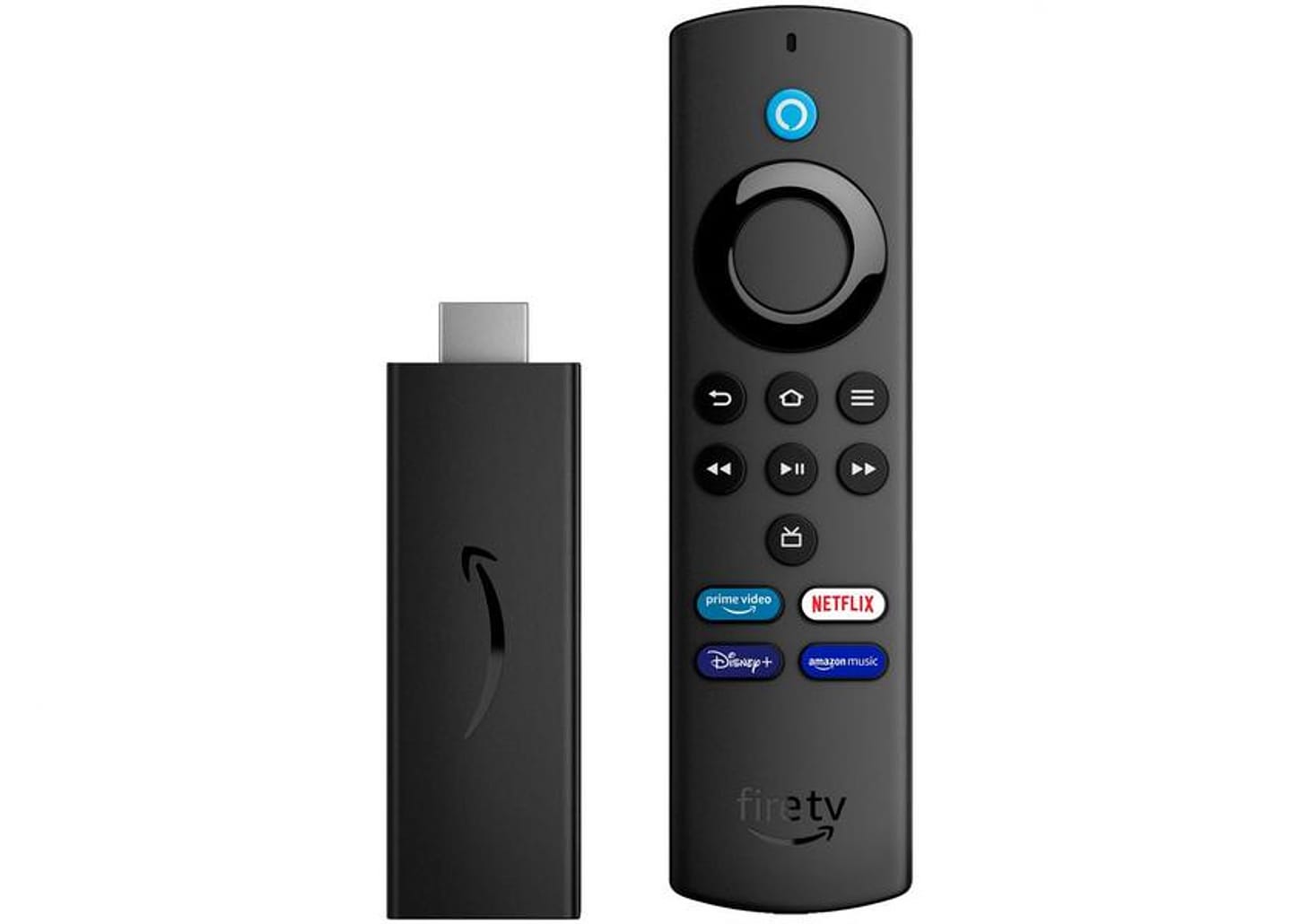 Aparelho de Streaming Amazon Fire TV Stick Lite - Full HD com Controle Remoto
