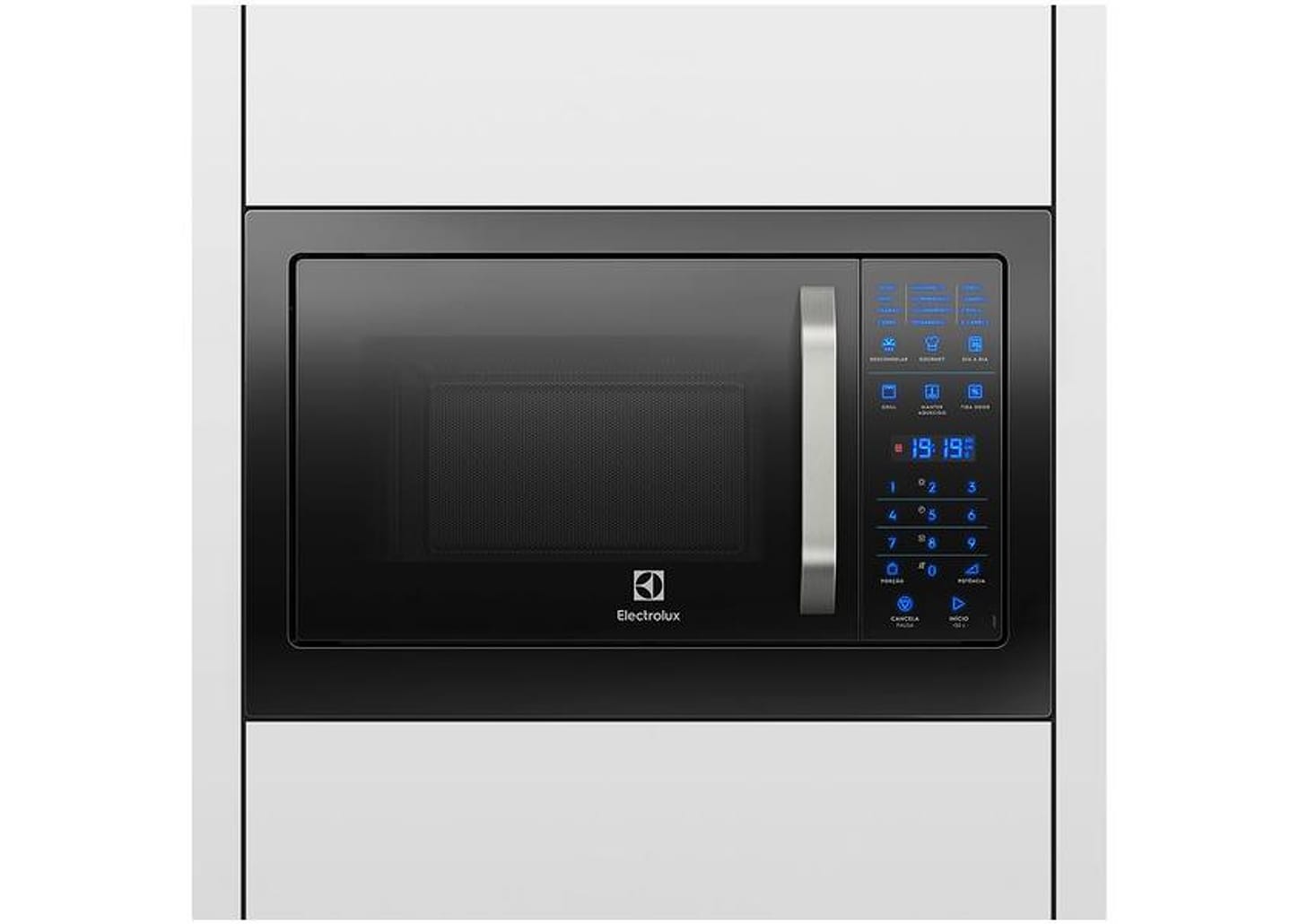 Micro-ondas Electrolux 28L com Grill MB38P - Painel Blue Touch