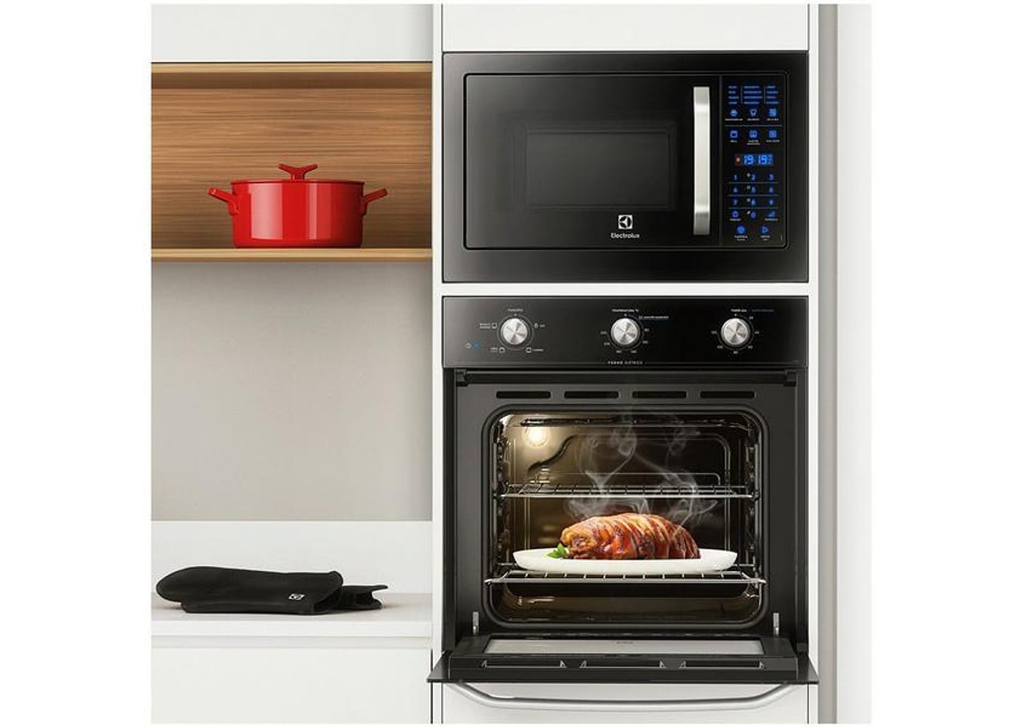Micro-ondas Electrolux 28L com Grill MB38P - Painel Blue Touch