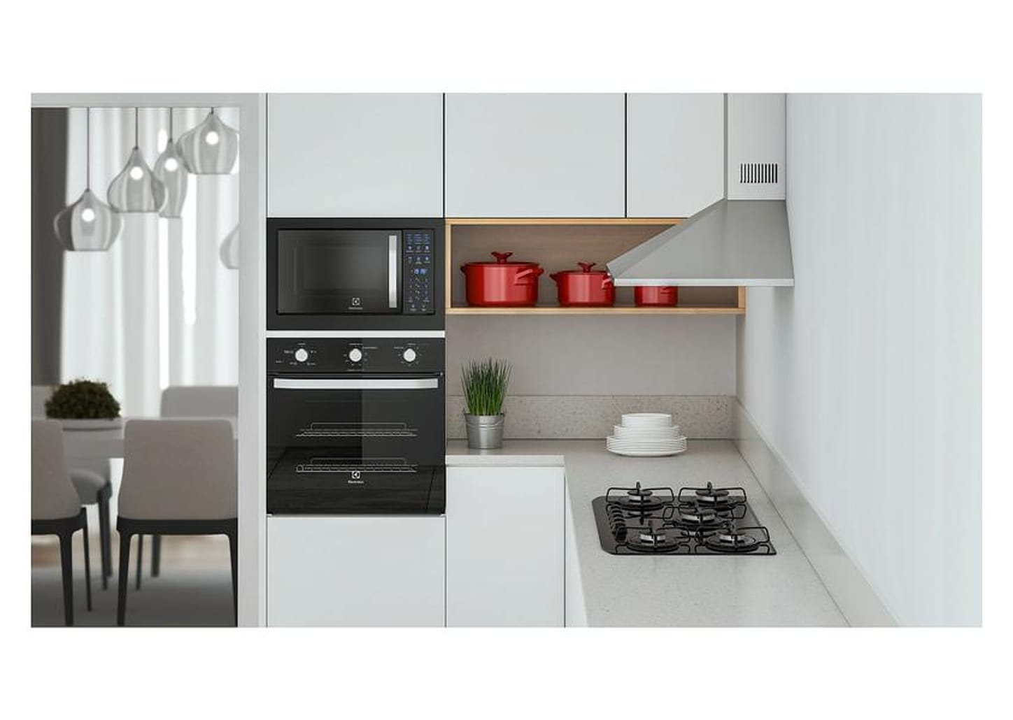 Micro-ondas Electrolux 28L com Grill MB38P - Painel Blue Touch