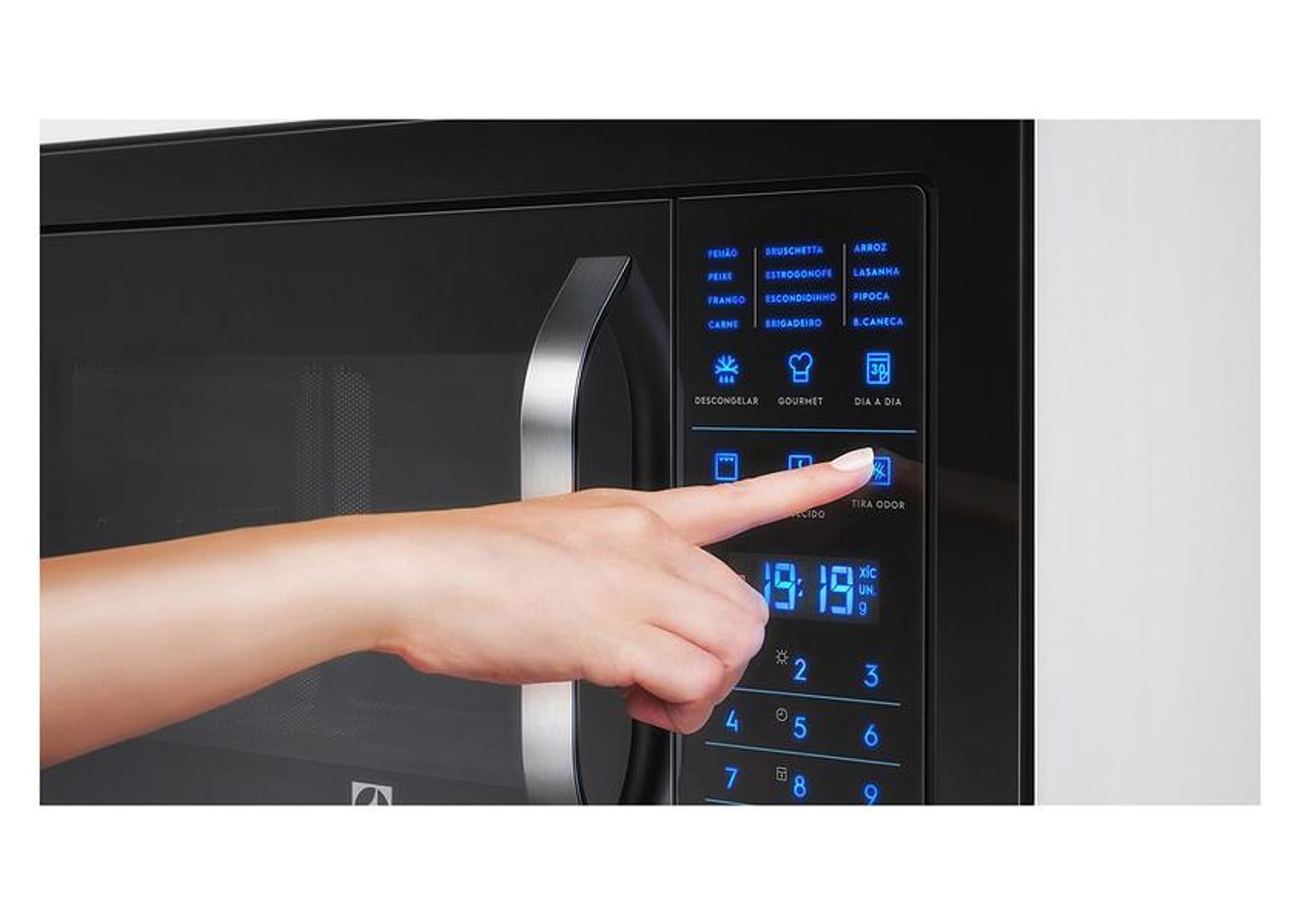 Micro-ondas Electrolux 28L com Grill MB38P - Painel Blue Touch