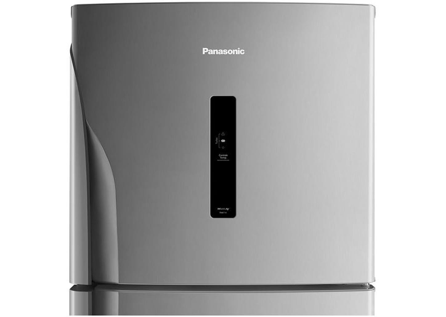 Geladeira/Refrigerador Panasonic Frost Free Duplex - Aço Escovado 387L Top Freezer BT41X