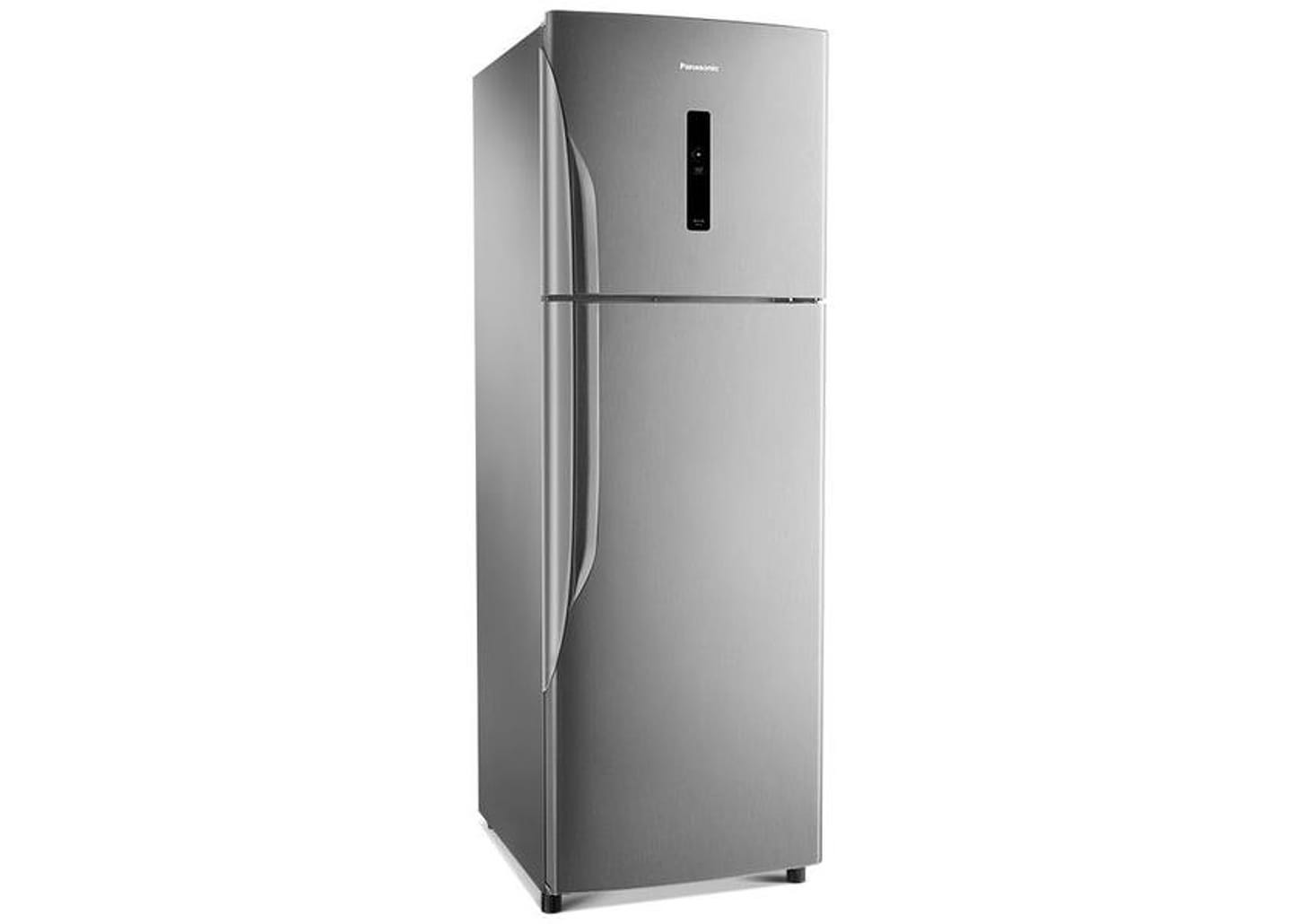 Geladeira/Refrigerador Panasonic Frost Free Duplex - Aço Escovado 387L Top Freezer BT41X