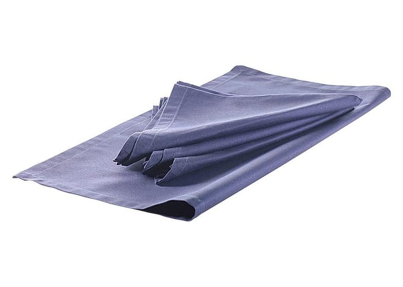 Guardanapo de Tecido Azul 100% Algodão 45x45cm Buddemeyer Sicily 4 Peças