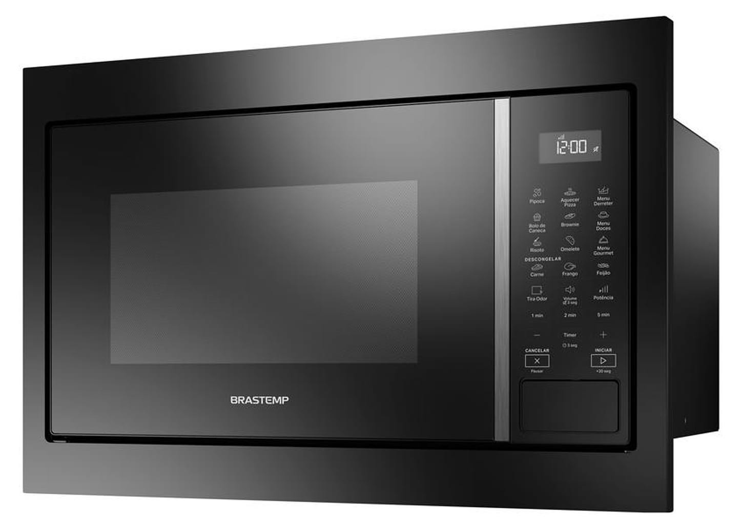 Micro-ondas Brastemp 32L de Embutir Preto - BM146