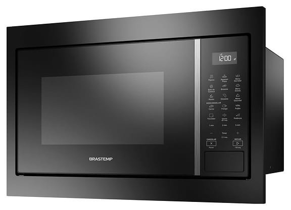 Micro-ondas Brastemp 32L de Embutir Preto - BM146