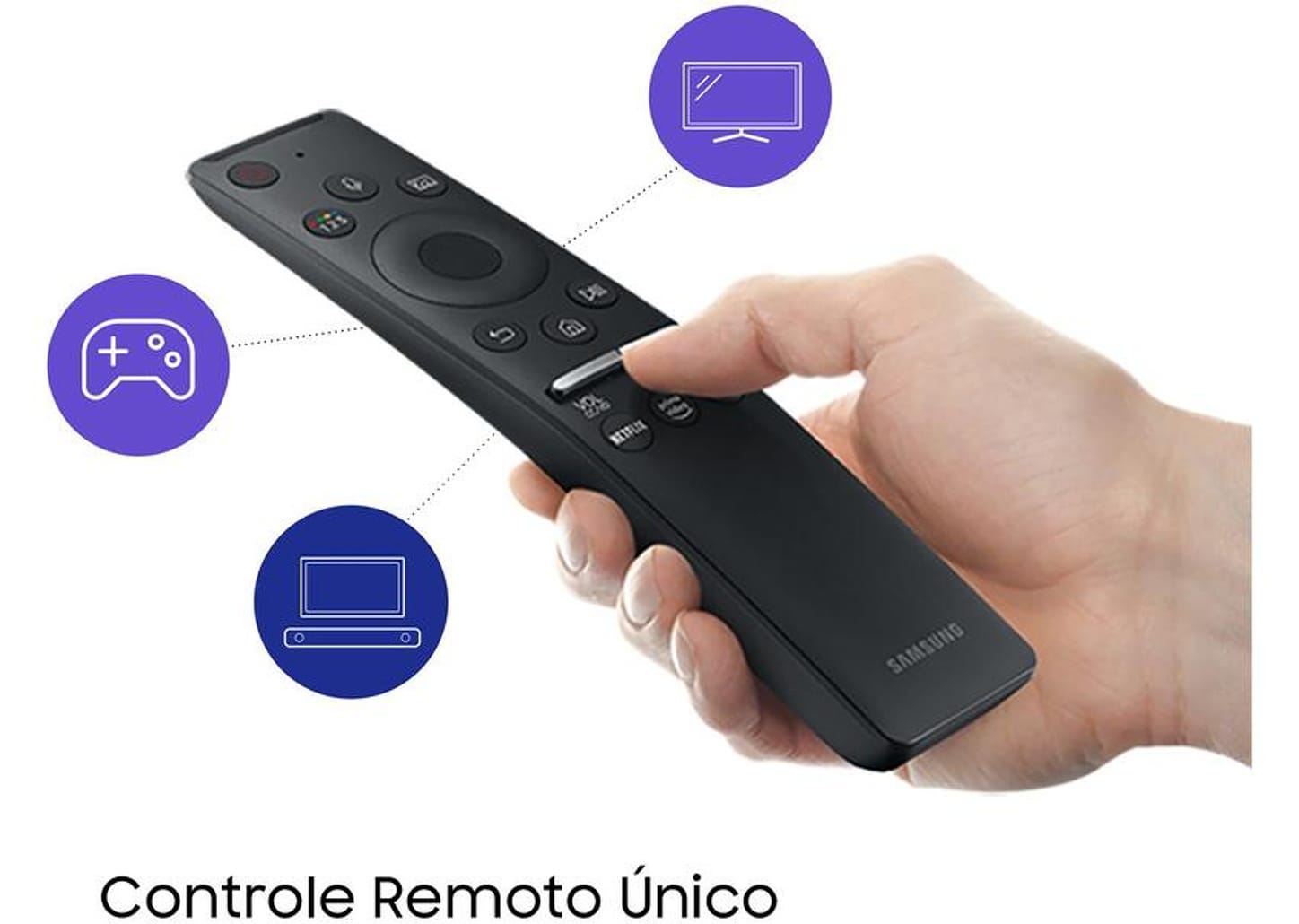 Smart TV 4K QLED 55” Samsung Q80TA Alexa Built In - Pontos Quânticos Modo Game Som em Movimento