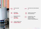 Panela de Pressão Tramontina Inox 6L Brava