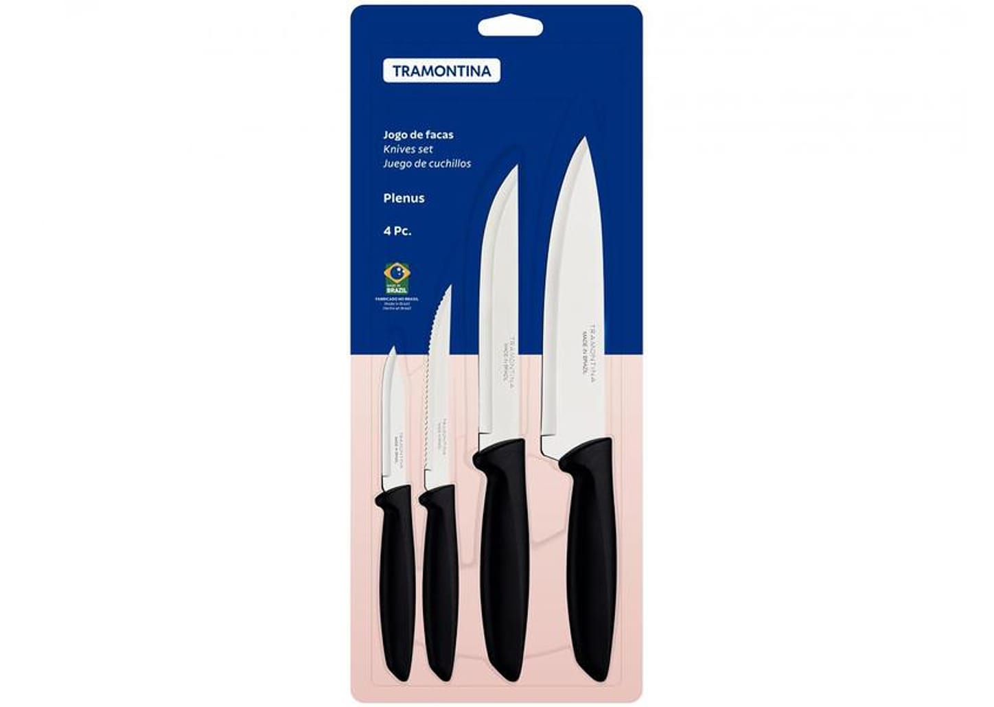 Jogo de Facas Tramontina Plenus 4 Peças