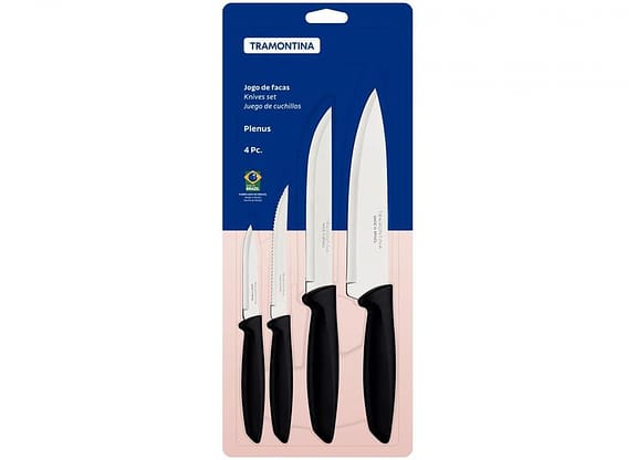 Jogo de Facas Tramontina Plenus 4 Peças