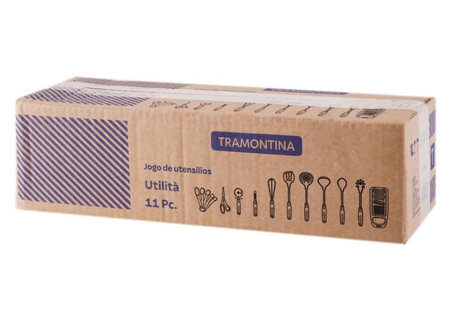 Conjunto de Utensílios Tramontina Utilitá 15 Peças