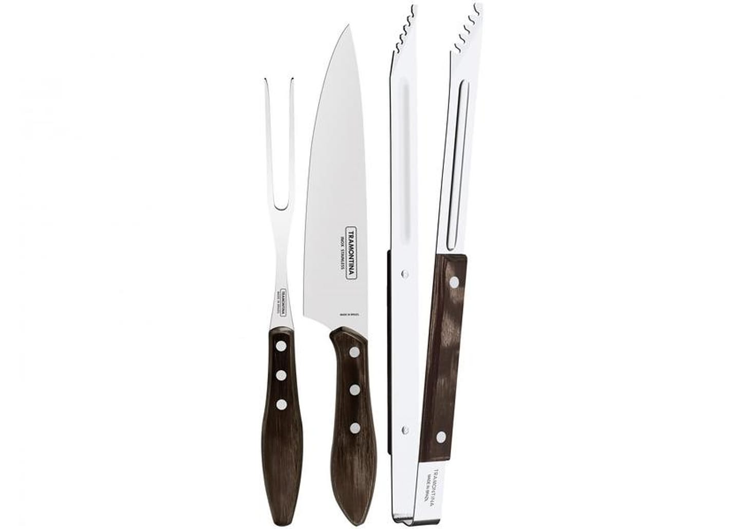 Kit Churrasco Tramontina Polywood 3 Peças