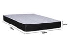 Colchão Casal Aiam Colchões de Espuma D-33 20x138x188cm Dark Hortência