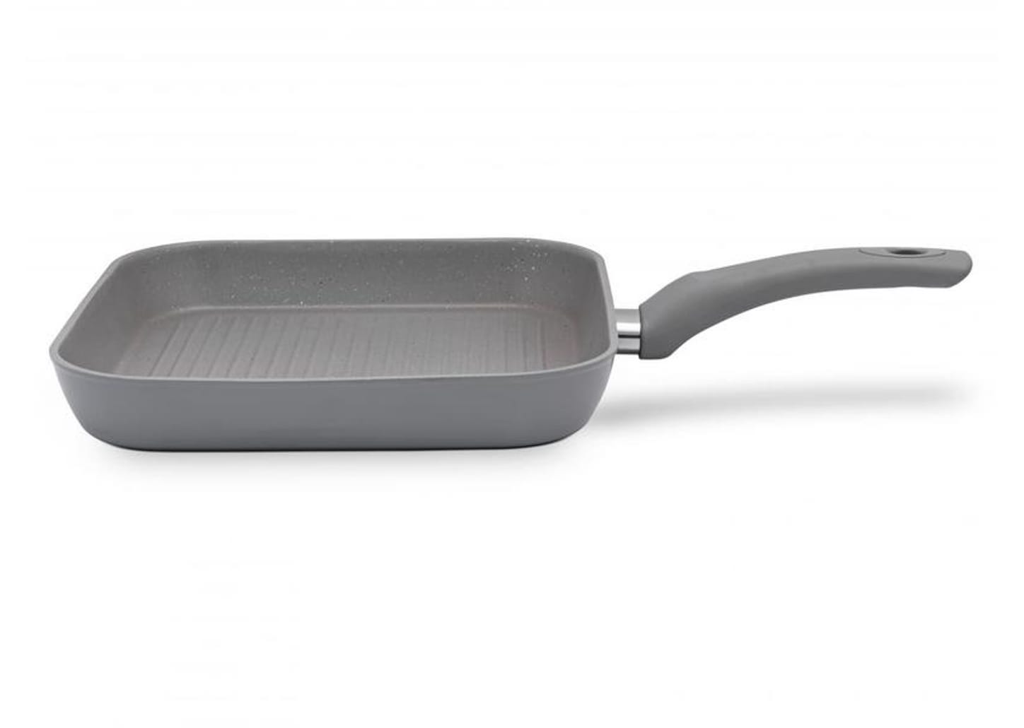 Jogo de Panelas Brinox Revestimento Cerâmico de Alumínio Marble Cinza 5 Peças