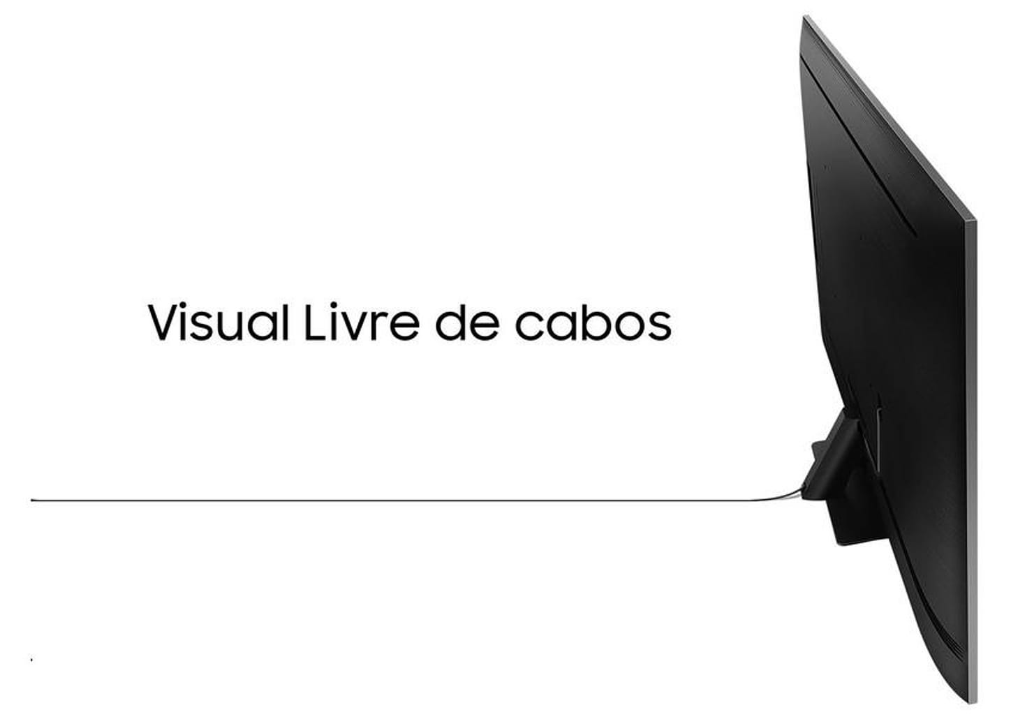 Smart TV 4K QLED 55” Samsung Q80TA Alexa Built In - Pontos Quânticos Modo Game Som em Movimento