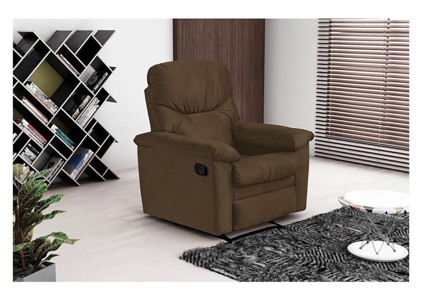 Poltrona do Papai Reclinável Moderno 3 Posições - Matrix AUDI - MX37