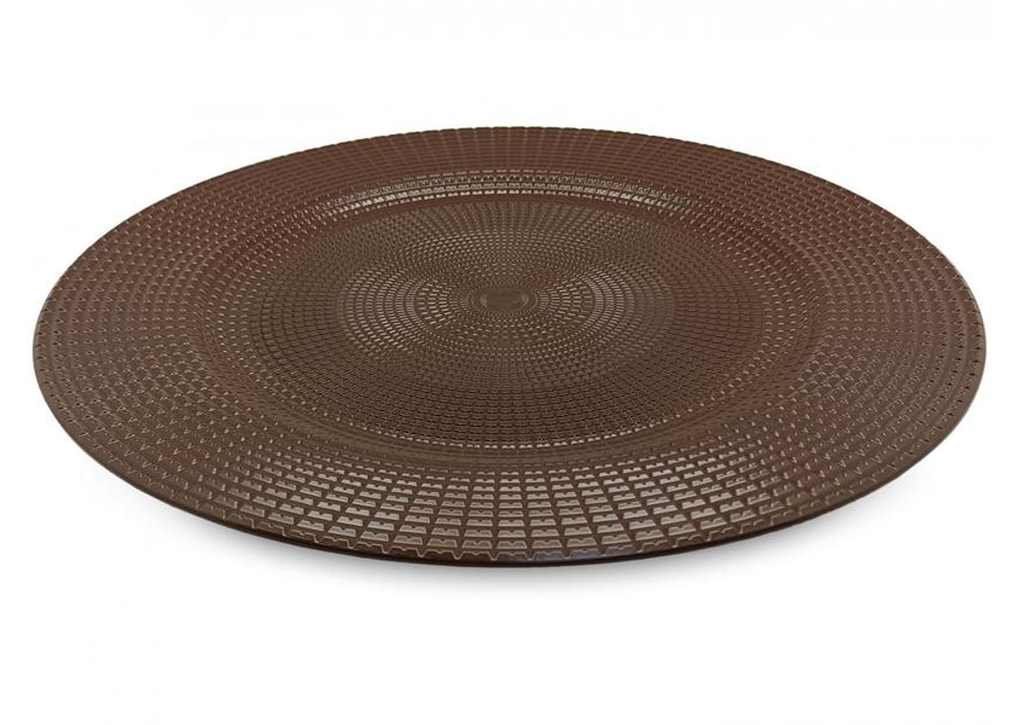 Sousplat Marrom 33cm Haus Concept Roma 4 Peças