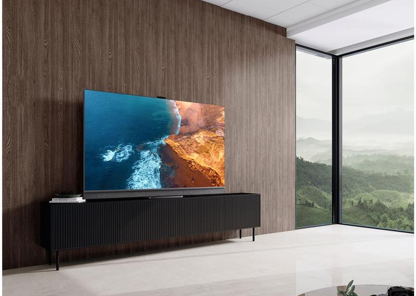 Smart TV 55”4K Mini LED TCL 55C825 VA 120Hz - Wi-Fi Bluetooth Google Assistente 4 HDMI 2 USB