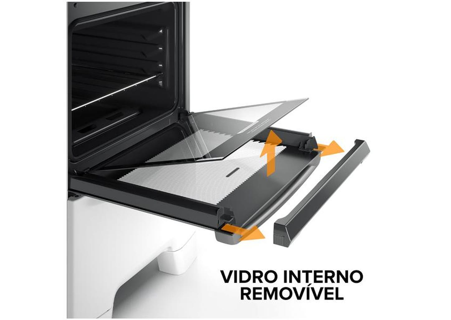 Fogão 4 Bocas Continental Branco - Acendimento Automático FC4IB