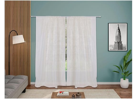 Cortina Lartex Voil Gelo End 180x280cm