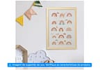 Quadro Decorativo Arco-íris 24,5x34,5cm - Design Up Living